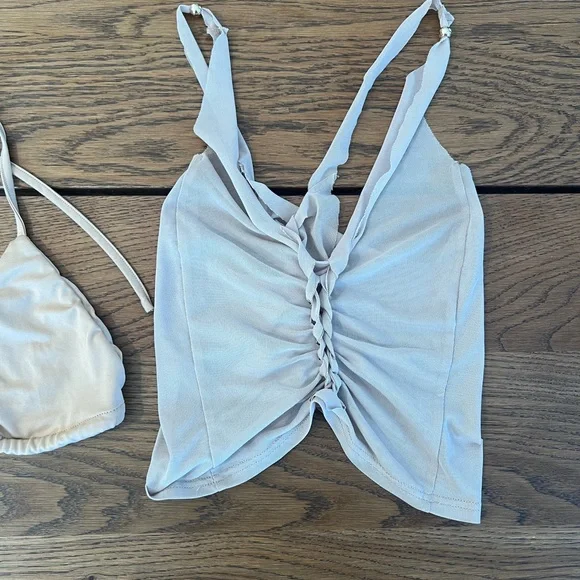 Tiger Mist double layer top - Picture 3 of 5